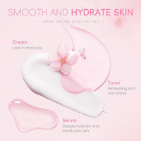 6 Pieces Super Gift Set - Sakura Cherry Blossom Skincare Set