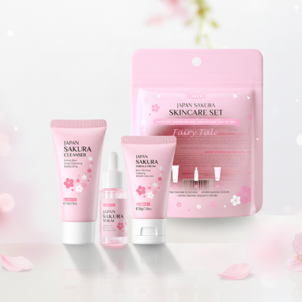 3 Pieces Gift Box - Sakura Cherry Blossom Skincare Set