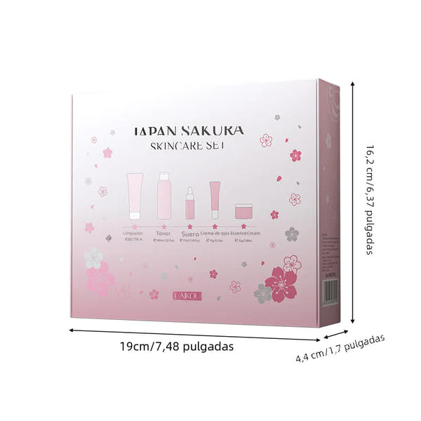 5 Pieces Gift Box - Sakura Cherry Blossom Skincare Set