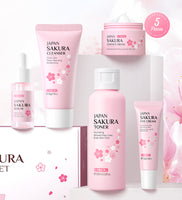 5 Pieces Gift Box - Sakura Cherry Blossom Skincare Set