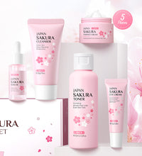 5 Pieces Gift Box - Sakura Cherry Blossom Skincare Set