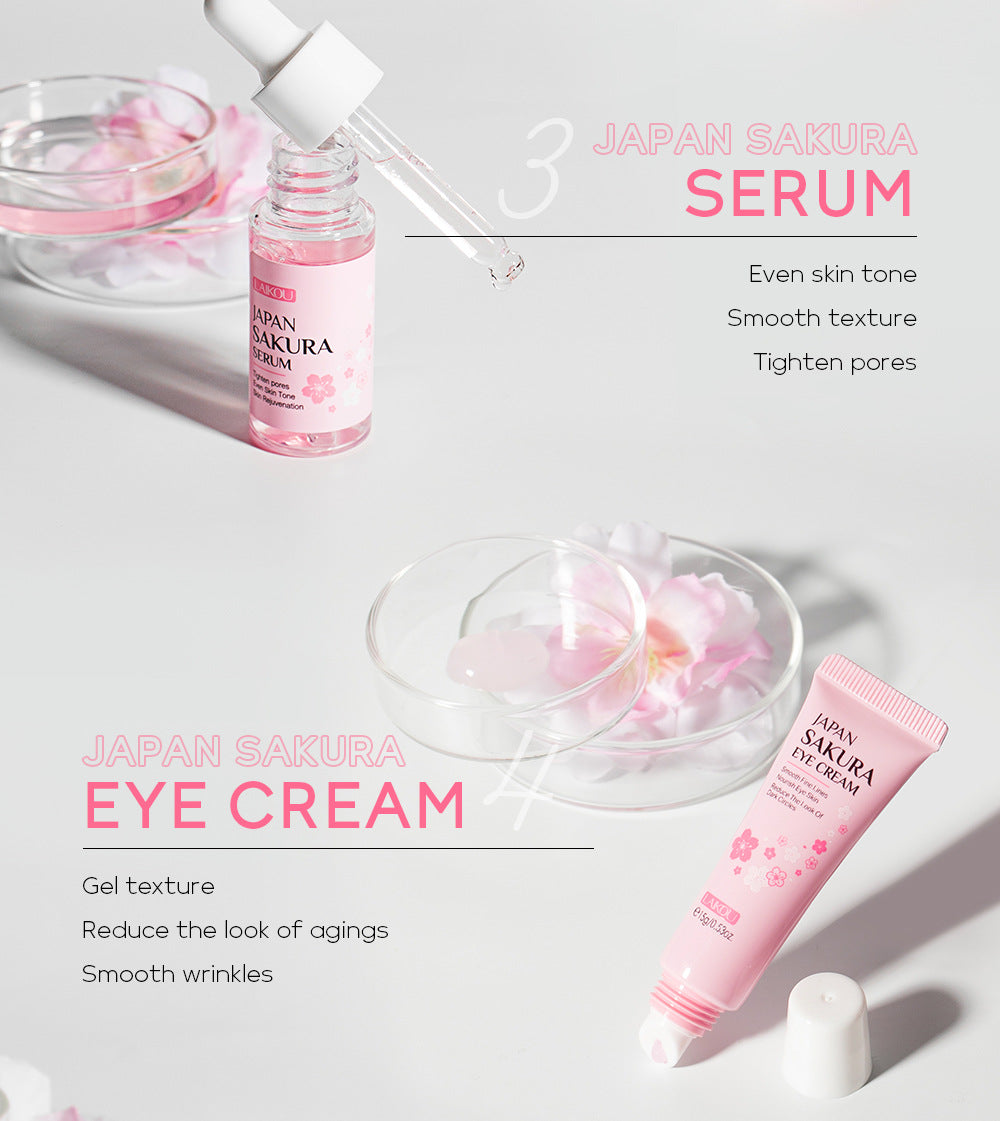 6 Pieces Super Gift Set - Sakura Cherry Blossom Skincare Set