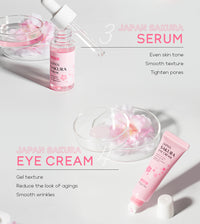 6 Pieces Super Gift Set - Sakura Cherry Blossom Skincare Set