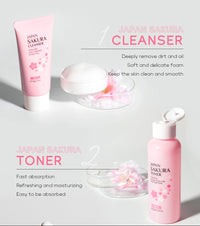 6 Pieces Super Gift Set - Sakura Cherry Blossom Skincare Set