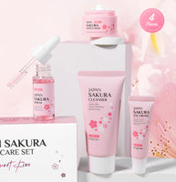4 Pieces Gift Box - Sakura Cherry Blossom Skincare Set