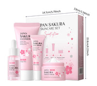 4 Pieces Gift Box - Sakura Cherry Blossom Skincare Set