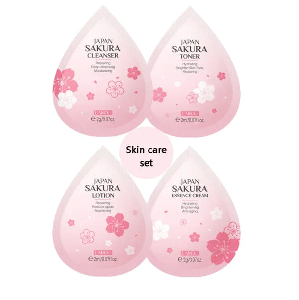 Sakura Mini Skincare Disposable Bags