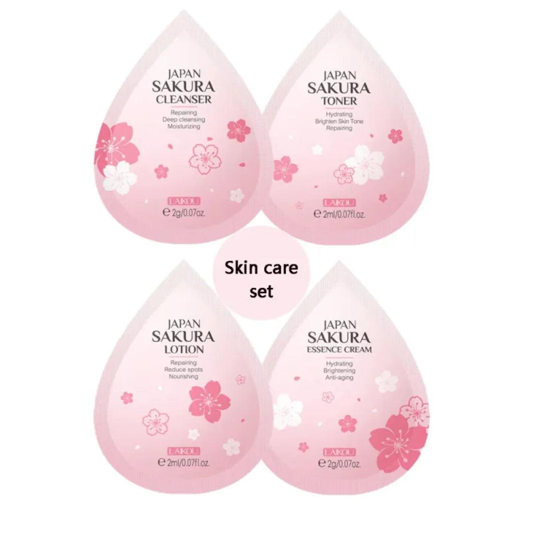 Sakura Mini Skincare Disposable Bags