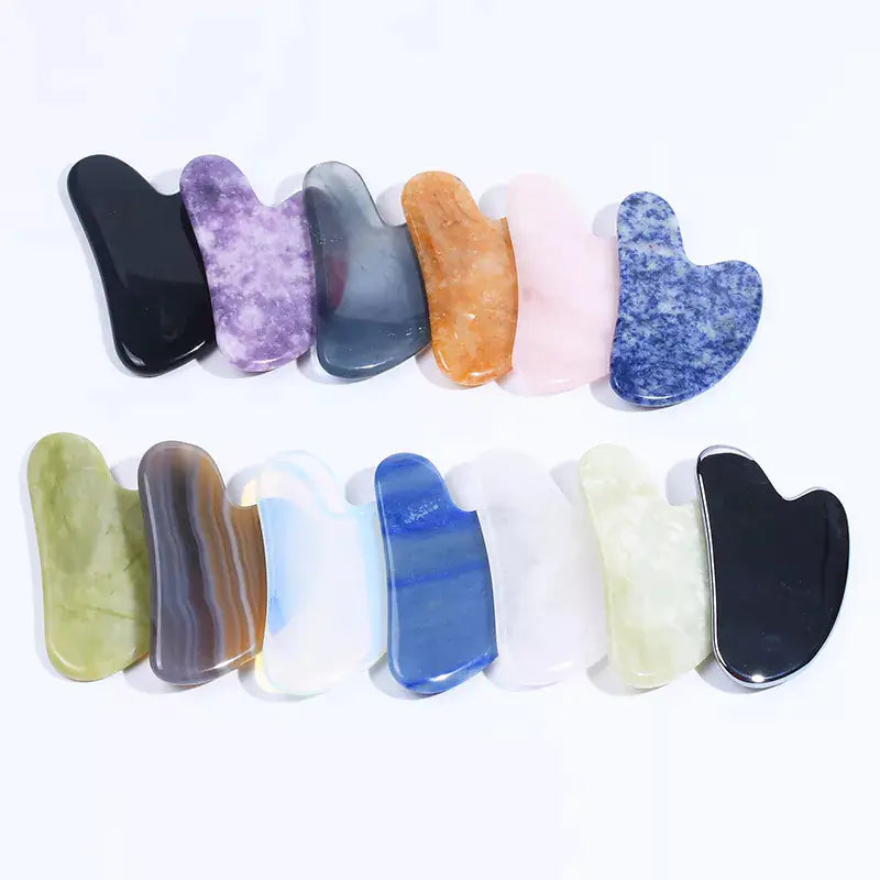 Natural Jade Gua Sha Facial Massager