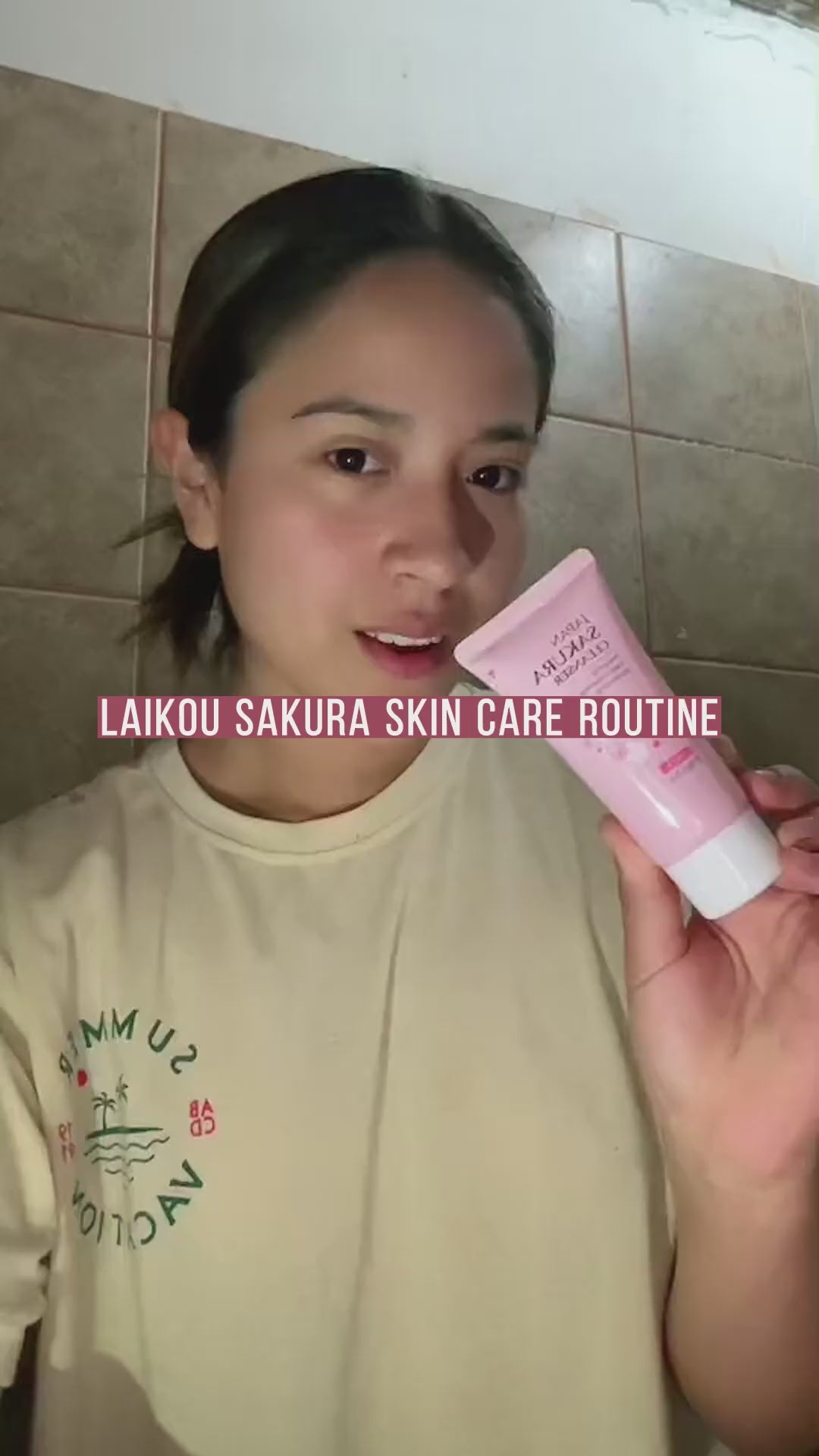 4 Pieces Gift Box - Sakura Cherry Blossom Skincare Set video